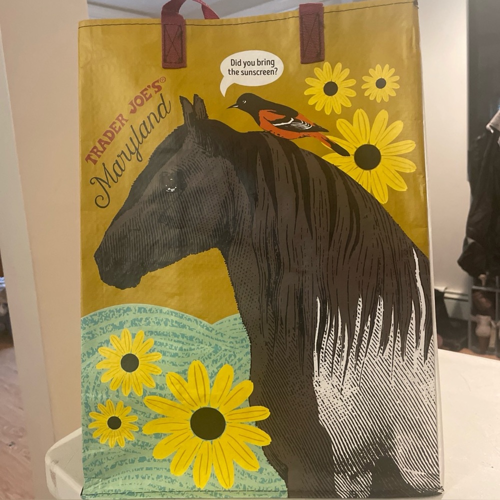 Trader Joe's Reusable Tote State Bag- MARYLAND